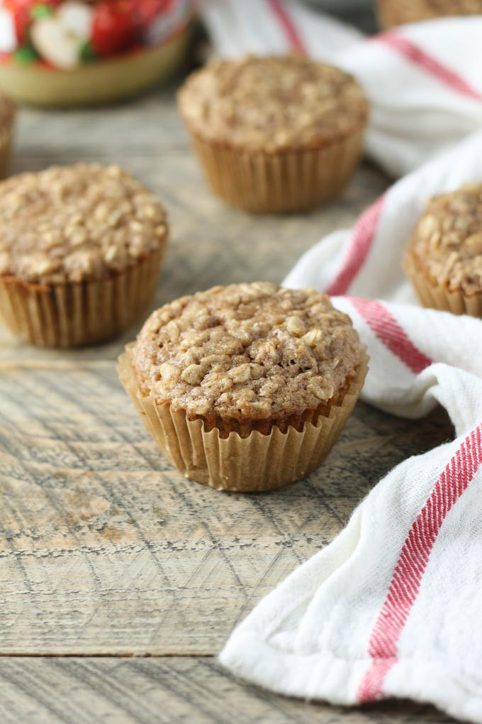 Applesauce Muffins Healthy
 Applesauce Oat Muffins