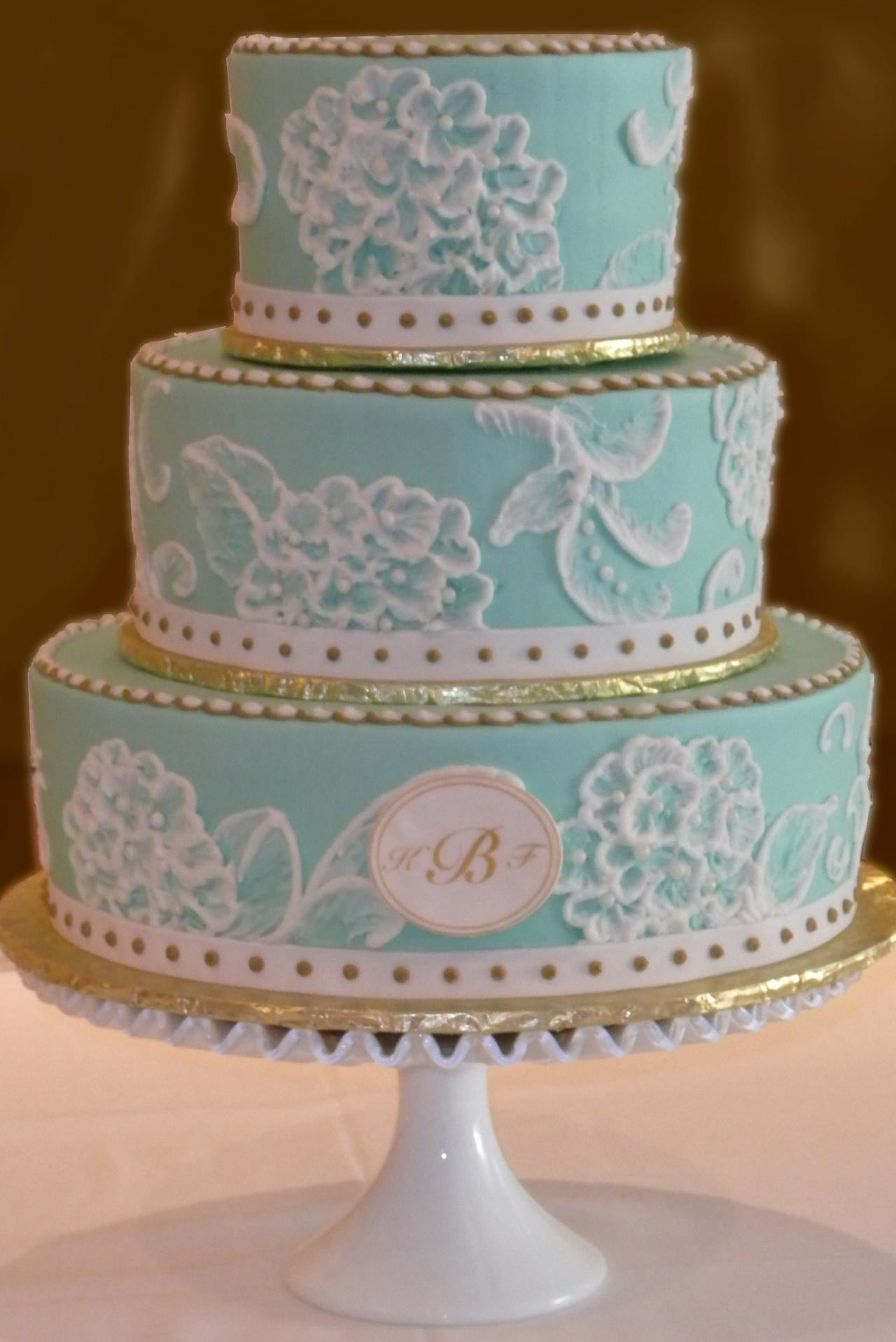Aqua Wedding Cakes
 Wedding Cakes