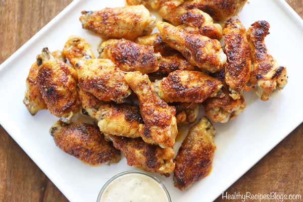 Are Baked Chicken Wings Healthy
 Baked Chicken Wings Easy Recipe for Crispy Wings