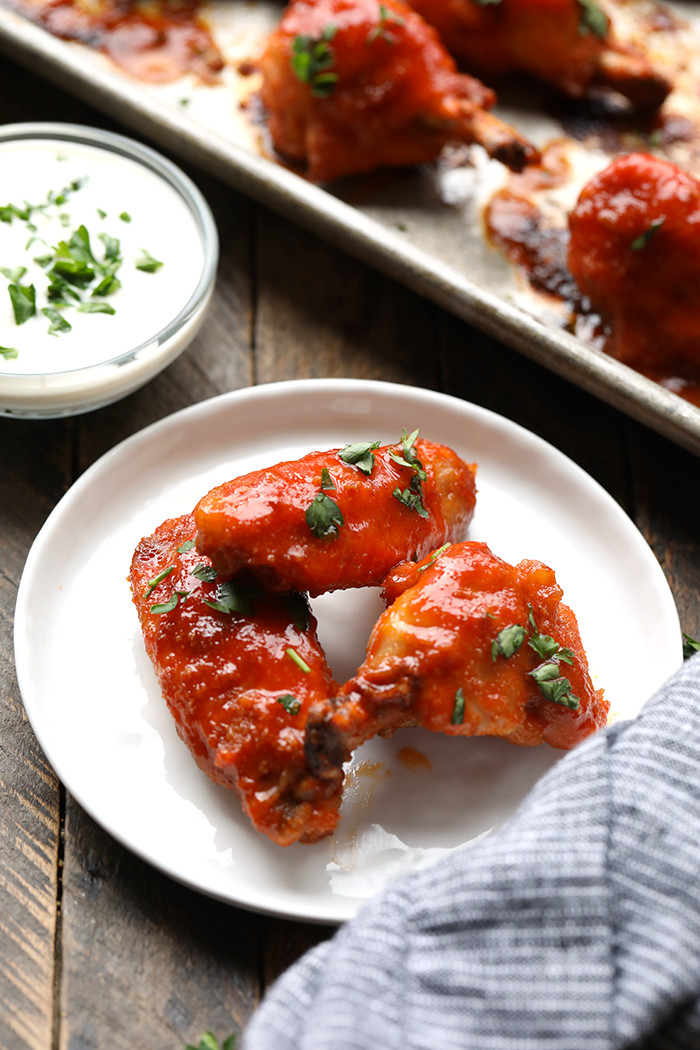 Are Baked Chicken Wings Healthy
 VIDEO How to Make Healthy Baked Buffalo Chicken Wings