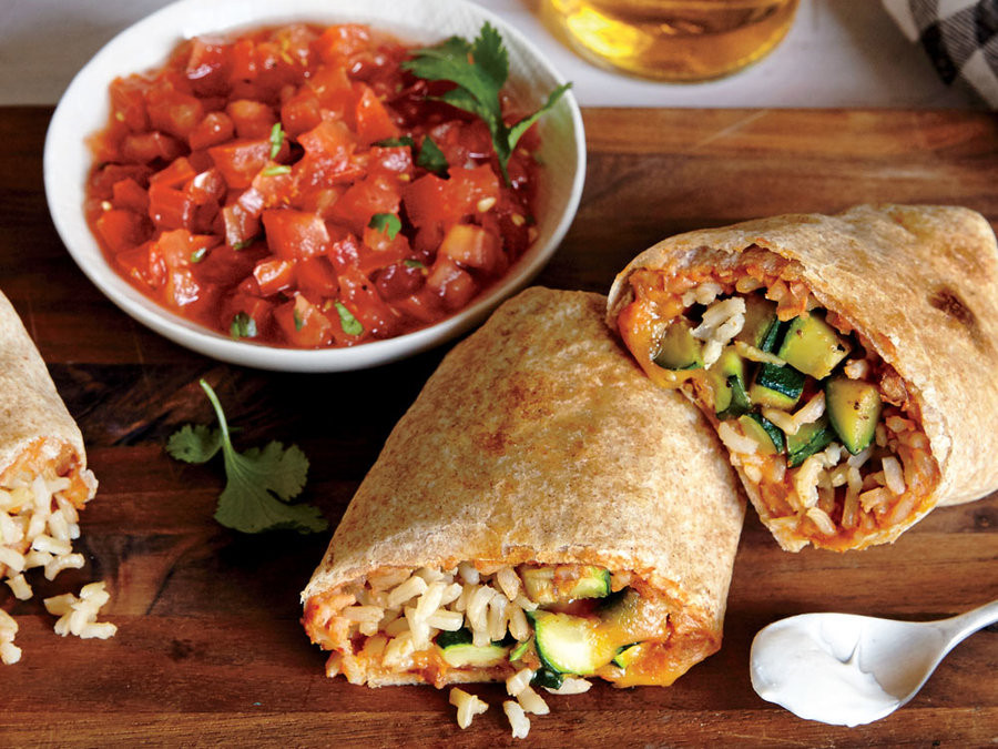 Are Bean Burritos Healthy
 Zucchini and Bean Burritos Healthy Burrito Recipes