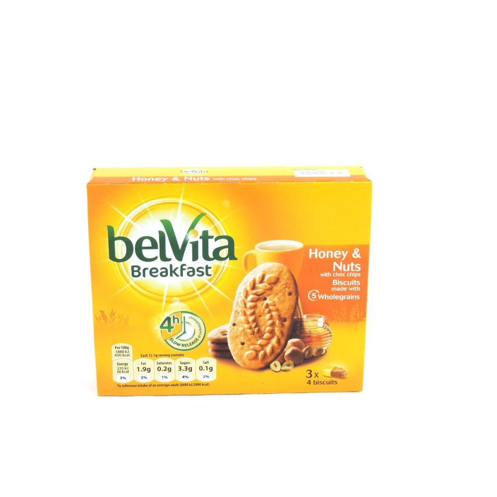 Are Belvita Breakfast Biscuits Healthy
 Belvita Breakfast Honey & Nuts Biscuits 150g