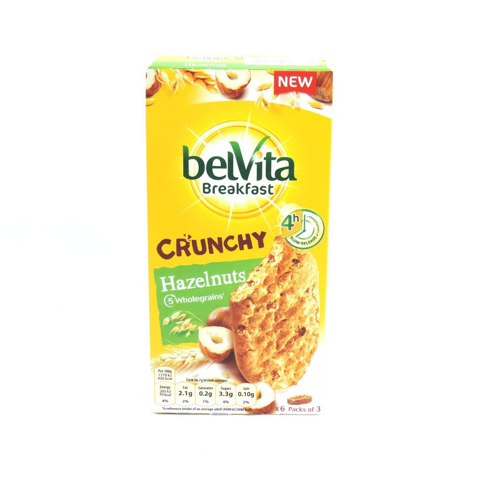 Are Belvita Breakfast Biscuits Healthy
 Belvita Breakfast Hazelnut Biscuits 300g