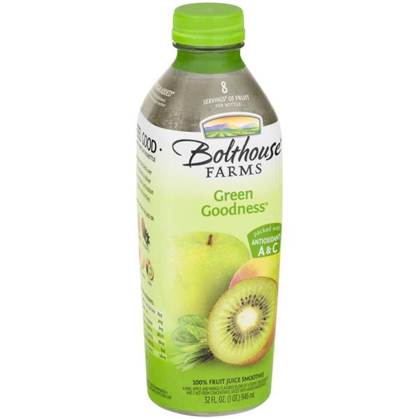 Are Bolthouse Smoothies Healthy
 Bolthouse Farms Green Goodness Fruit Smoothie