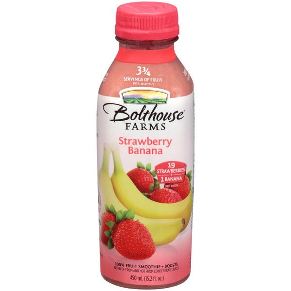 Are Bolthouse Smoothies Healthy
 Bolthouse Farms Strawberry Banana Fruit Smoothie