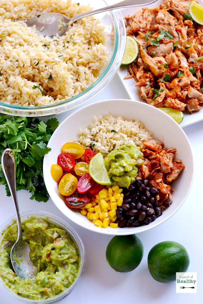 Are Burritos Healthy
 Chicken Burrito Bowls Better than Chipotle A Pinch of