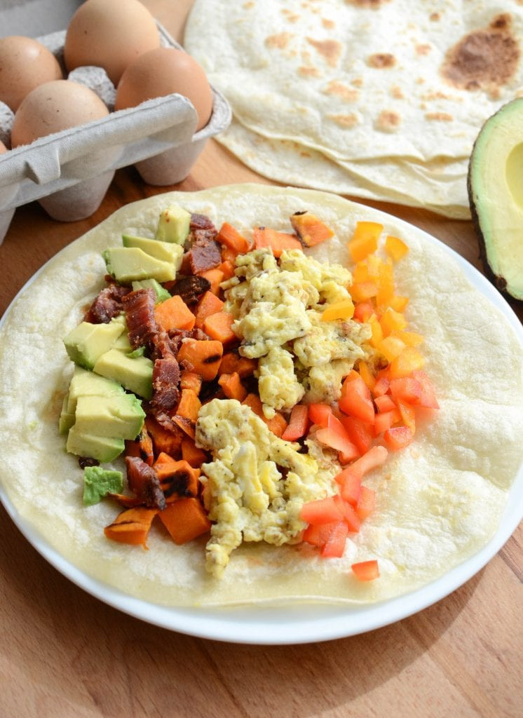 Are Burritos Healthy
 Healthy Roasted Sweet Potato Breakfast Burritos Bless