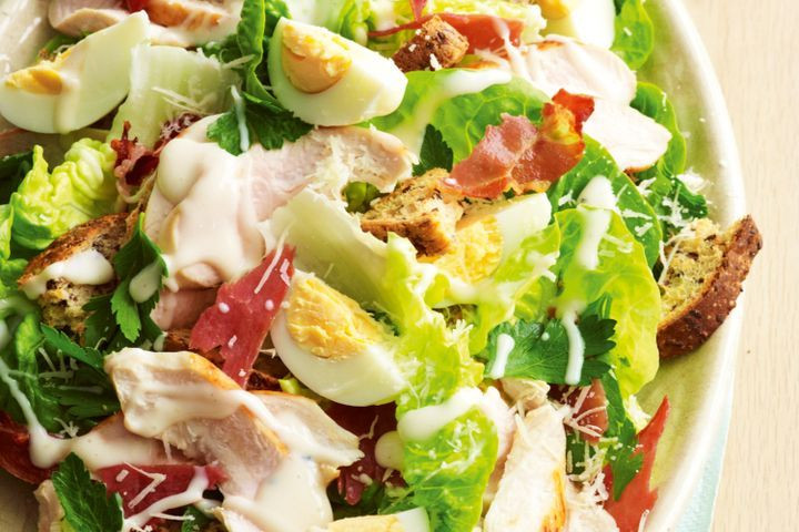Are Caesar Salads Healthy
 Chicken caesar salad