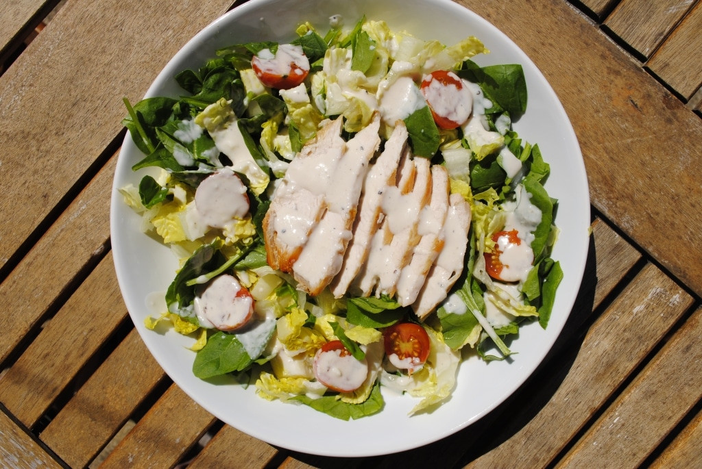 Are Caesar Salads Healthy
 Chicken Caesar Salad Hungry Healthy Happy