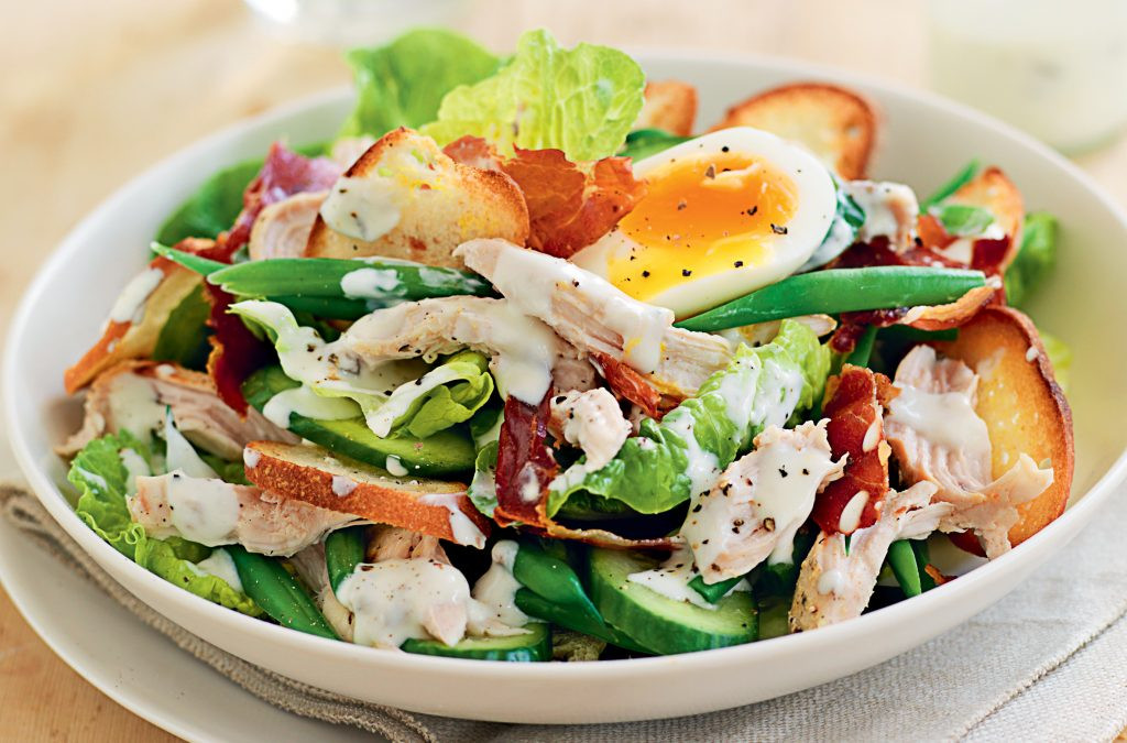 Are Caesar Salads Healthy
 Chicken Caesar salad Healthy Food Guide