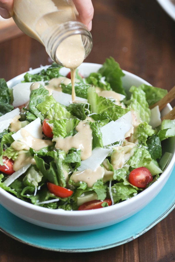 Are Caesar Salads Healthy
 Homemade Probiotic Chicken Caesar Salad Live Simply
