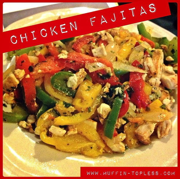 Are Chicken Fajitas Healthy
 Healthy Chicken Fajitas