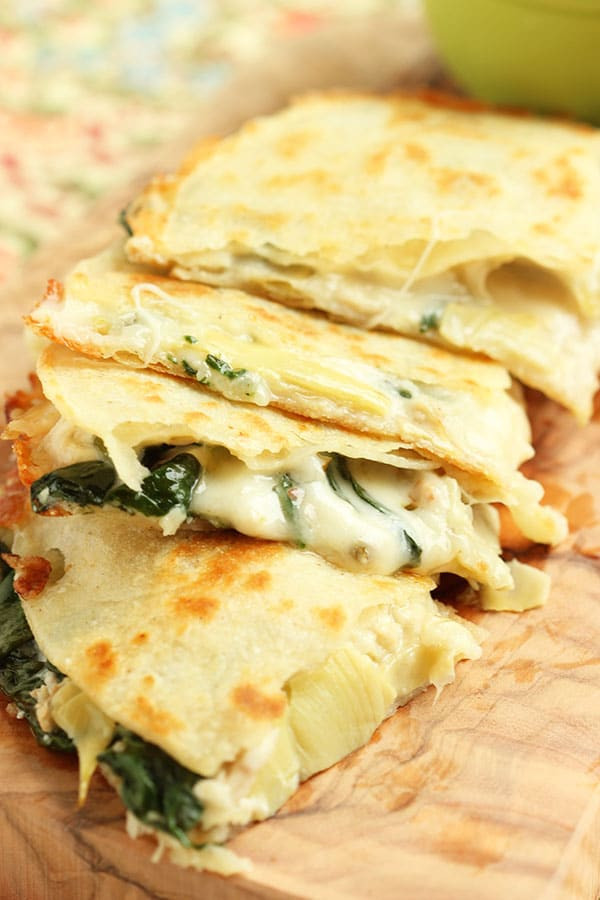 Are Chicken Quesadillas Healthy
 Spinach Artichoke and Chicken Quesadilla The Suburban