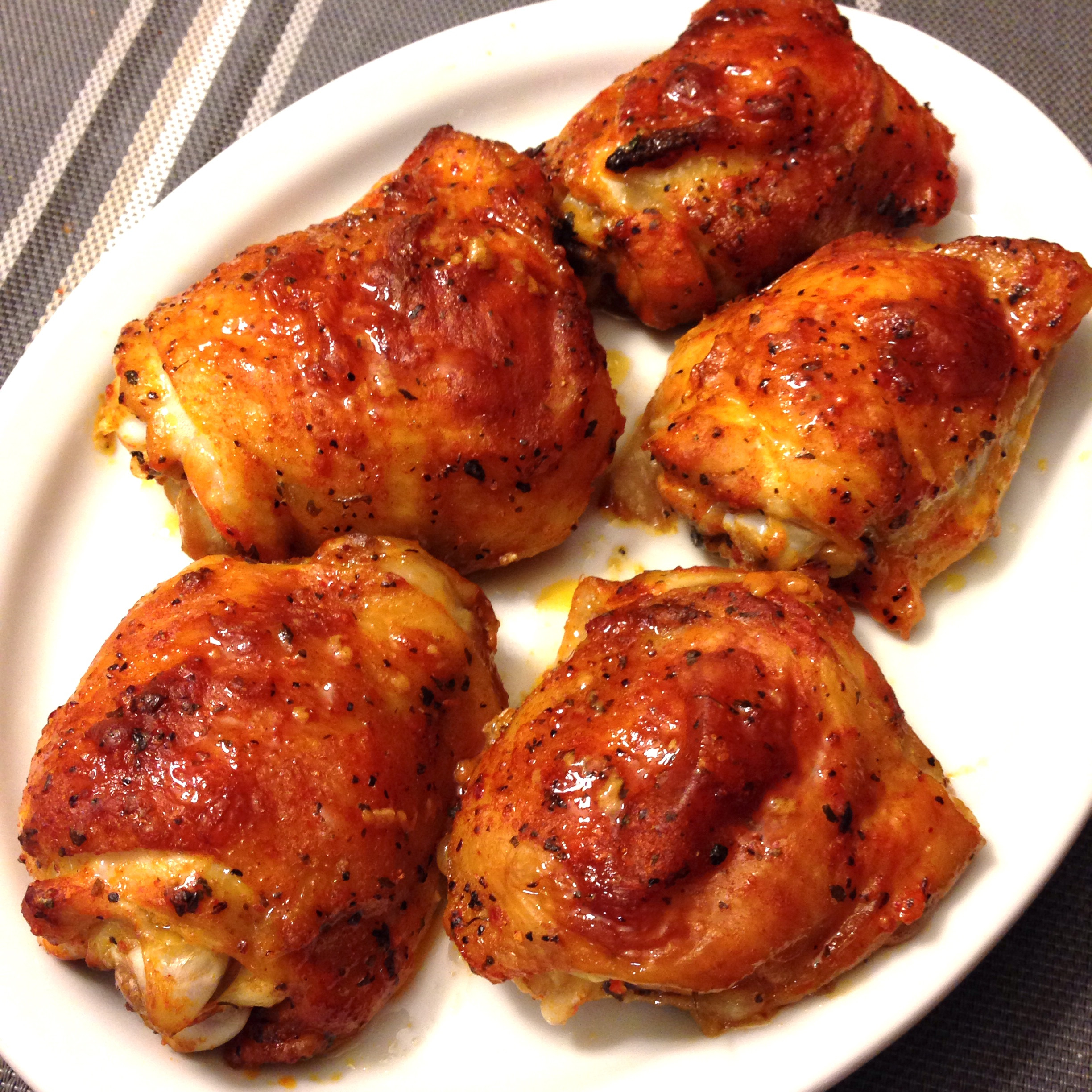 Are Chicken Thighs Healthy
 Chili Lime Baked Chicken Thighs — My Healthy Dish