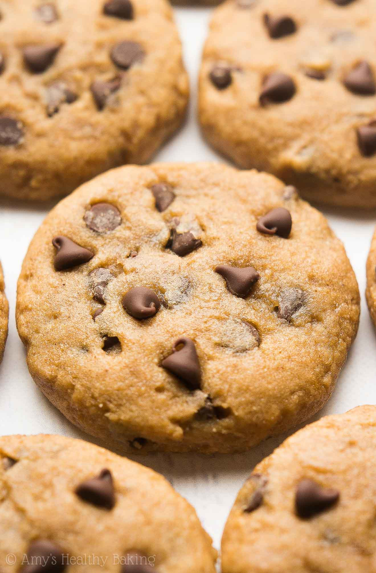 Are Chocolate Chip Cookies Healthy
 Healthy Banana Chocolate Chip Cookies Recipe Video