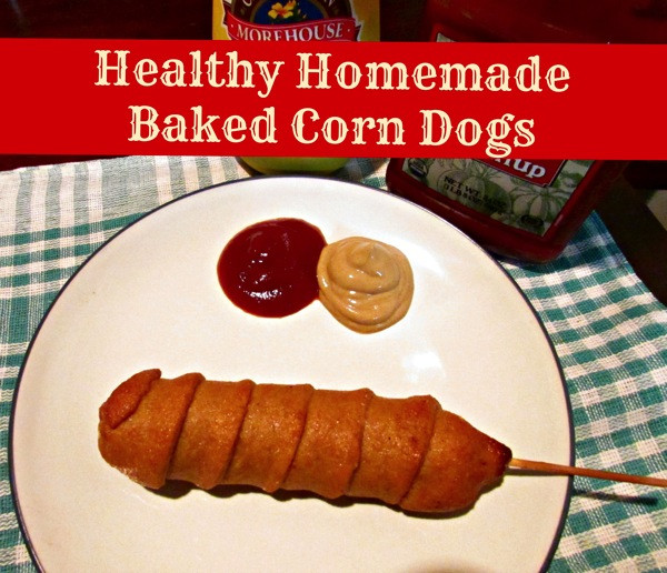 Are Corn Dogs Healthy
 Healthy Homemade Baked Corn Dogs Hungry Hobby