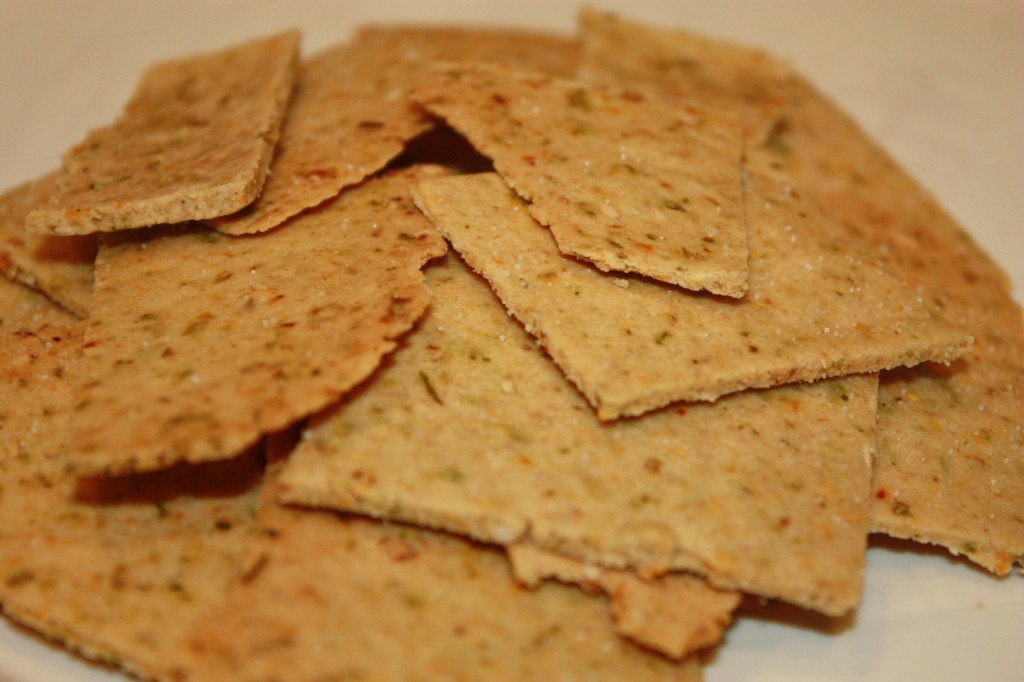 Are Crackers Healthy
 Oat Flour Ve able Crackers Recipe