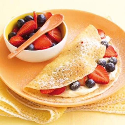 Are Crepes Healthy
 Berry cream crepes