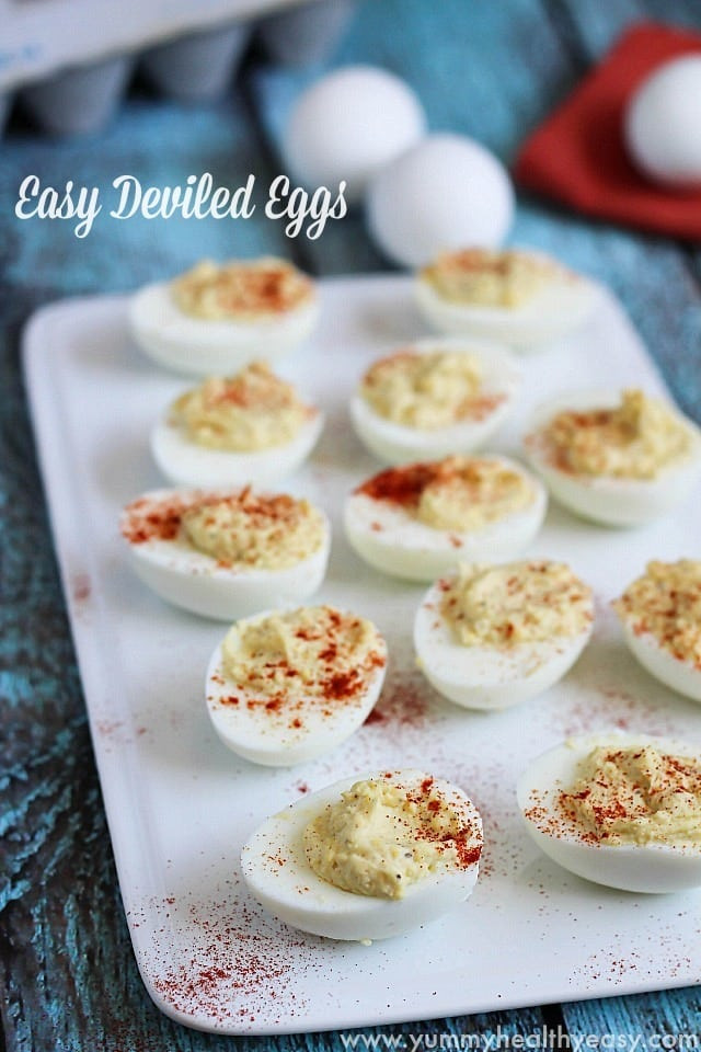Are Deviled Eggs Healthy
 Easy Deviled Eggs Yummy Healthy Easy