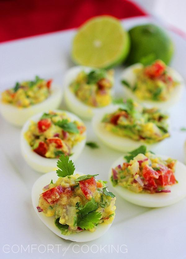 Are Deviled Eggs Healthy
 Guacamole Deviled Eggs