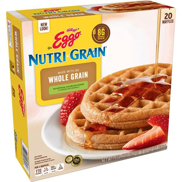 Are Eggo Waffles Healthy
 whole grain waffles eggo