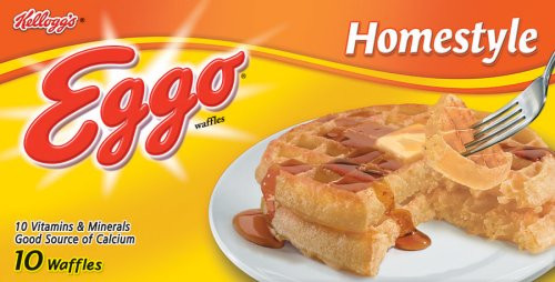Are Eggo Waffles Healthy
 Kelloggs Eggo Homestlye Waffles 60 Ct Pack By