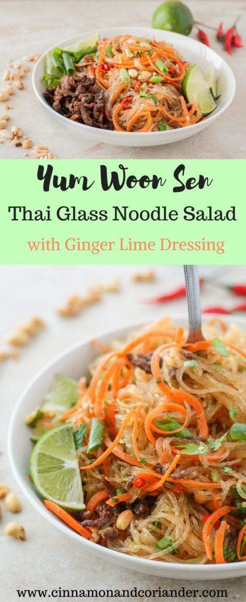 Are Glass Noodles Healthy
 healthy thai glass noodle salad yum woon sen Cinnamon