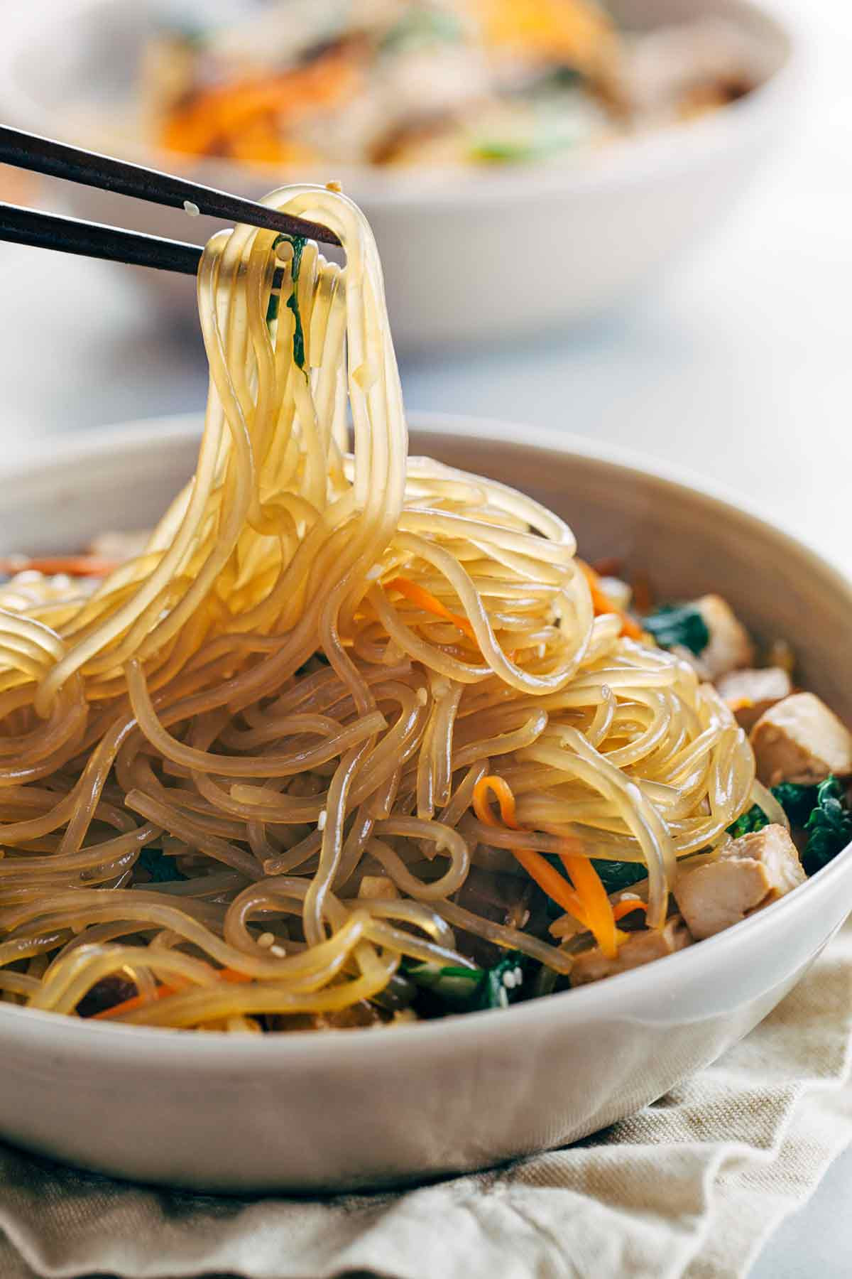 Are Glass Noodles Healthy 20 Best Ideas Ve Arian Japchae Korean Glass Noodles with tofu