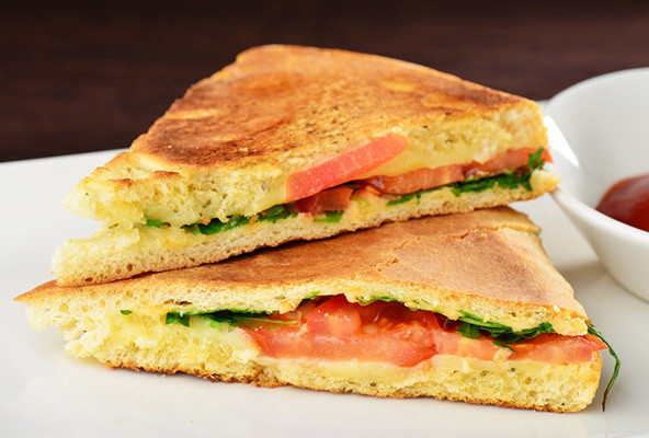 Are Grilled Cheese Sandwiches Healthy
 A Healthier Grilled Cheese Sandwich Without Butter and