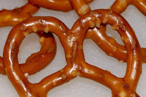 Are Hard Pretzels Healthy
 Calories in Snacks pretzels hard plain salted