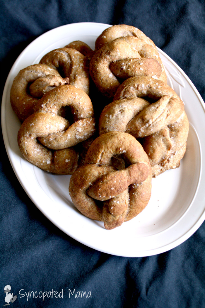 Are Hard Pretzels Healthy
 Syncopated Mama Healthy Homemade Hard & Soft Pretzel Primer