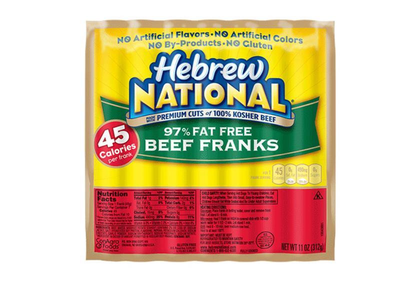 Are Hebrew National Hot Dogs Healthy
 Low Fat Less Healthy Boar’s Head Lite Beef Frankfurters