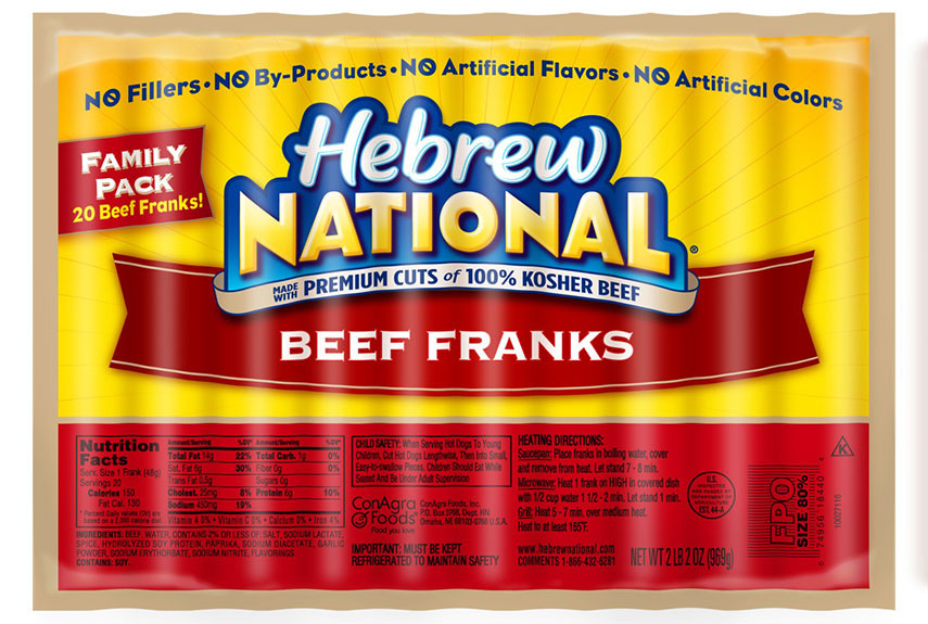 Are Hebrew National Hot Dogs Healthy
 Hebrew National Beef Franks Review