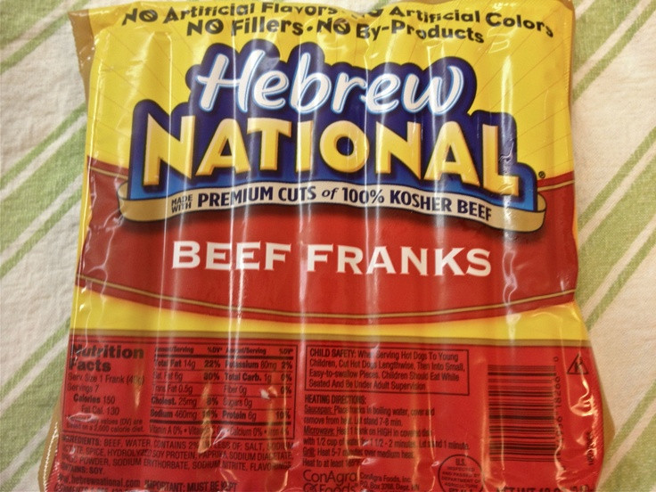 Are Hebrew National Hot Dogs Healthy
 Hebrew National Hot Dogs Nutritional Facts – Nutrition Ftempo