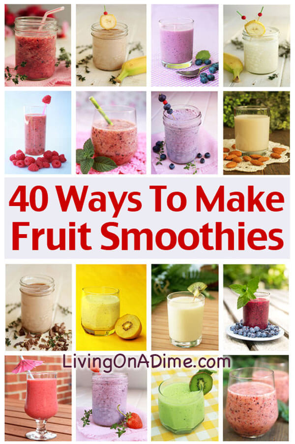 Are Homemade Fruit Smoothies Healthy
 Homemade Fruit Smoothies Recipe And Extras Delicious And