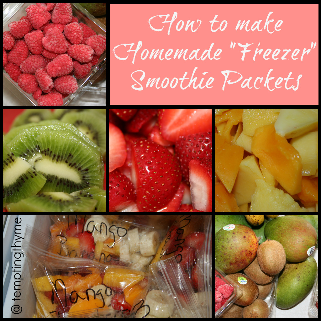 Are Homemade Fruit Smoothies Healthy
 Homemade Freezer Smoothie Packets