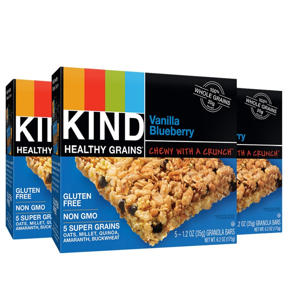 Are Kind Breakfast Bars Healthy
 Amazon KIND Healthy Grains Granola Bars Dark