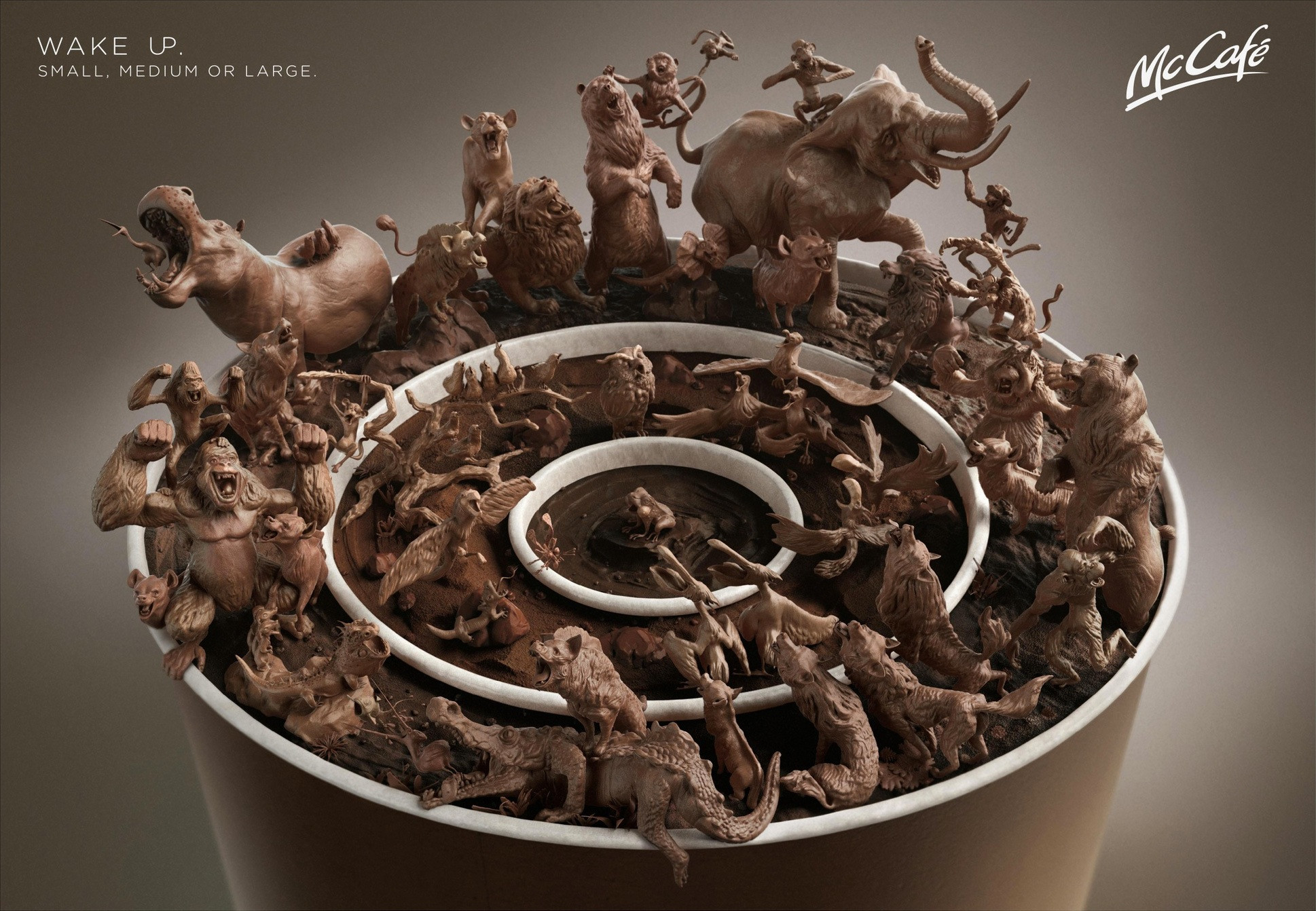 Are Mcdonald'S Smoothies Healthy
 McDonald s Outdoor Advert By DDB Animals