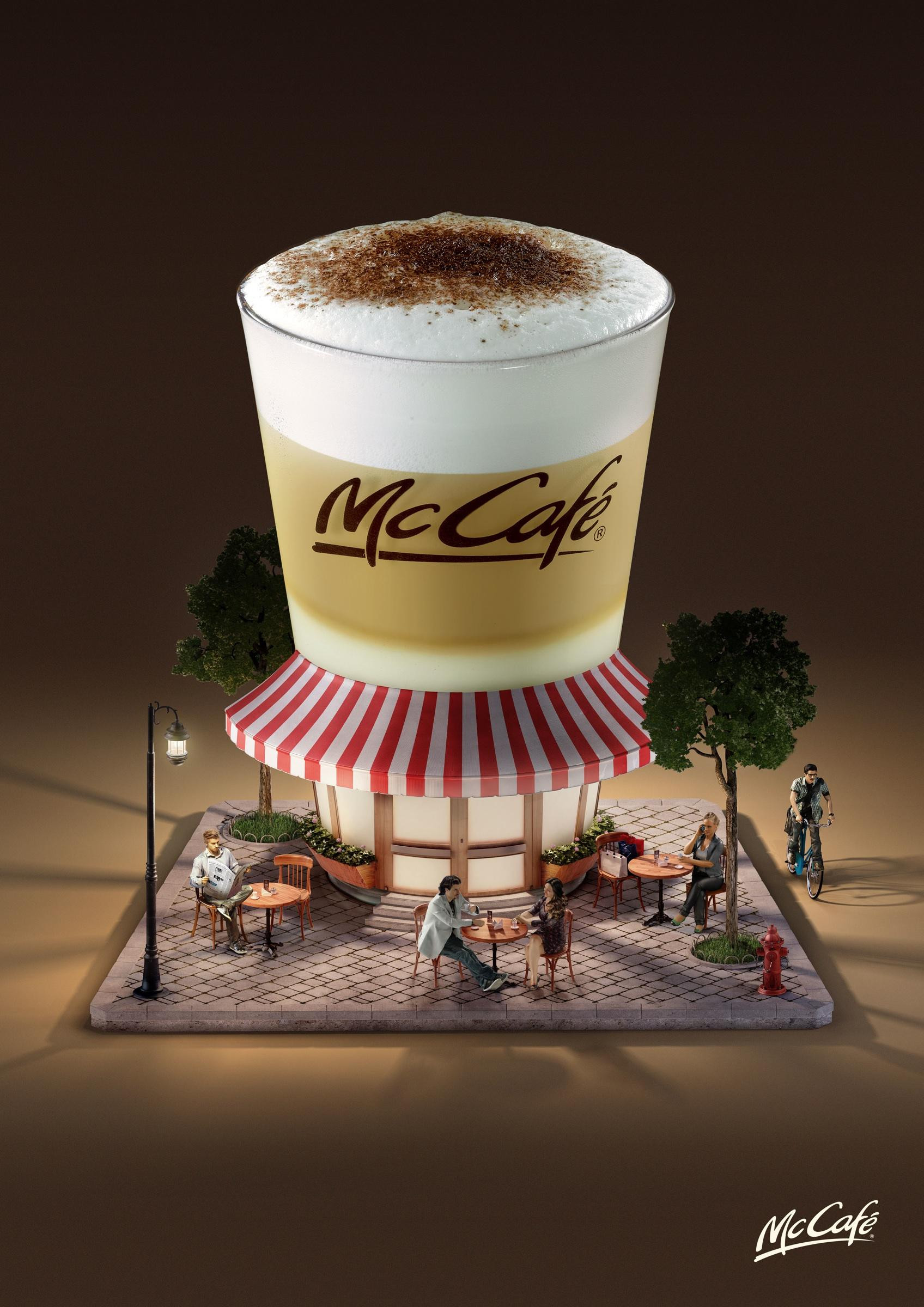 Are Mcdonald'S Smoothies Healthy
 McDonald s Outdoor Advert By DDB Real Café Mood