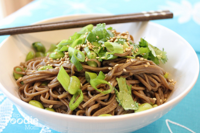 Are Noodles Healthy
 Soba Noodles with Edamame and Green ions for a Healthy