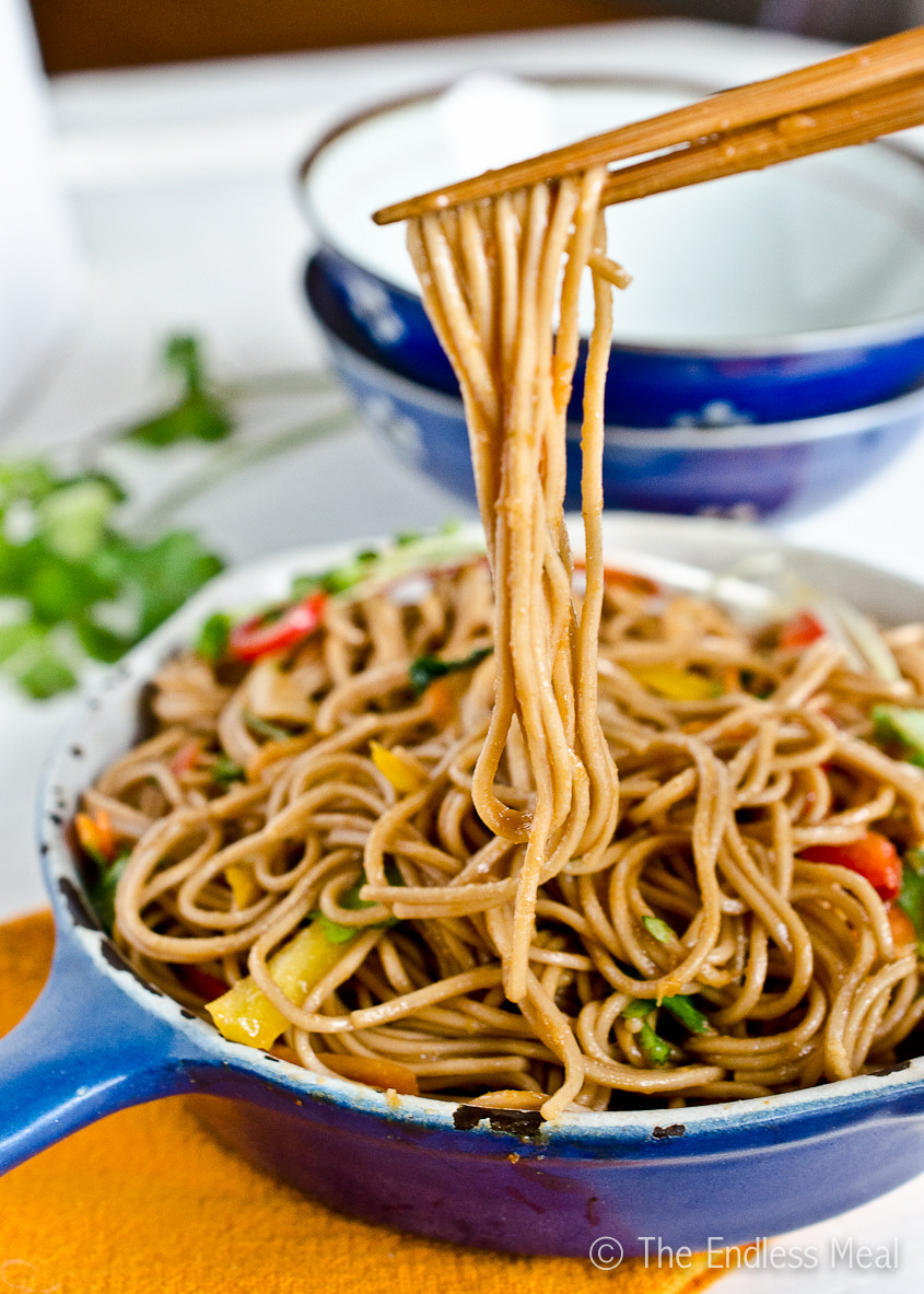 Are Noodles Healthy
 Soy Ginger Noodles