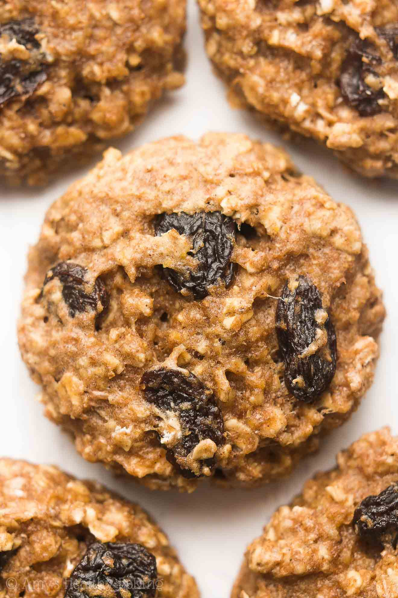 Are Oatmeal Cookies Healthy
 Healthy Oatmeal Raisin Breakfast Cookies