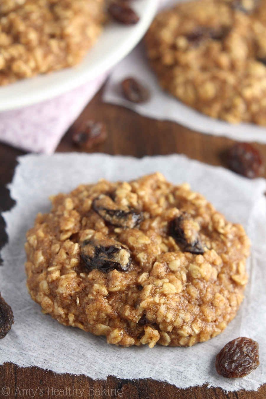 Are Oatmeal Raisin Cookies Healthy
 The Ultimate Healthy Soft & Chewy Oatmeal Raisin Cookies