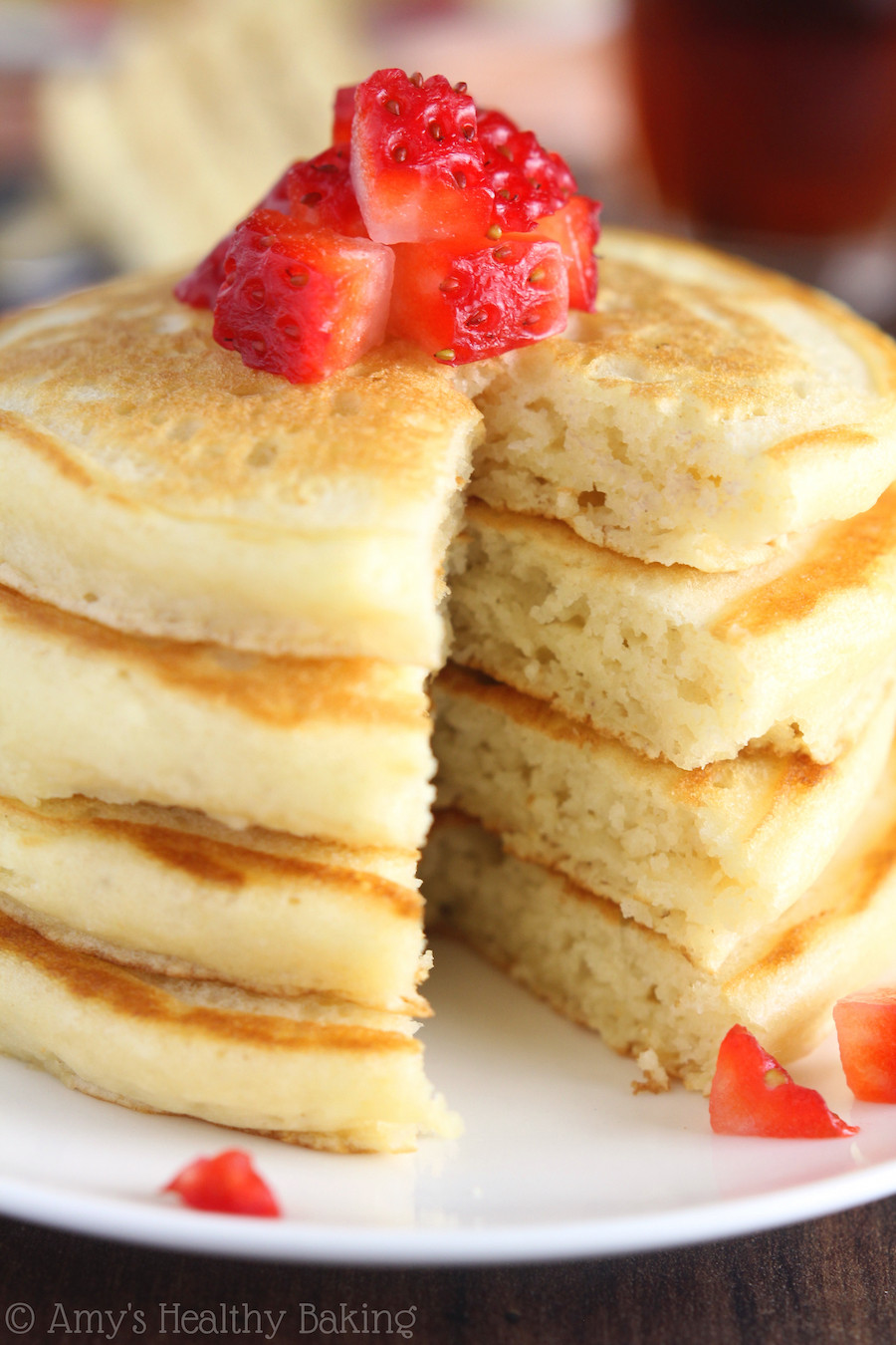 Are Pancakes Healthy
 The Ultimate Healthy Buttermilk Pancakes