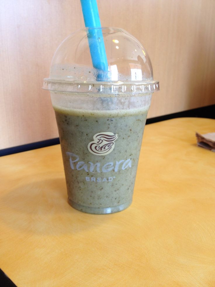 Are Panera Smoothies Healthy
 B Green Power Smoothie I just tried at Panera Very yummy