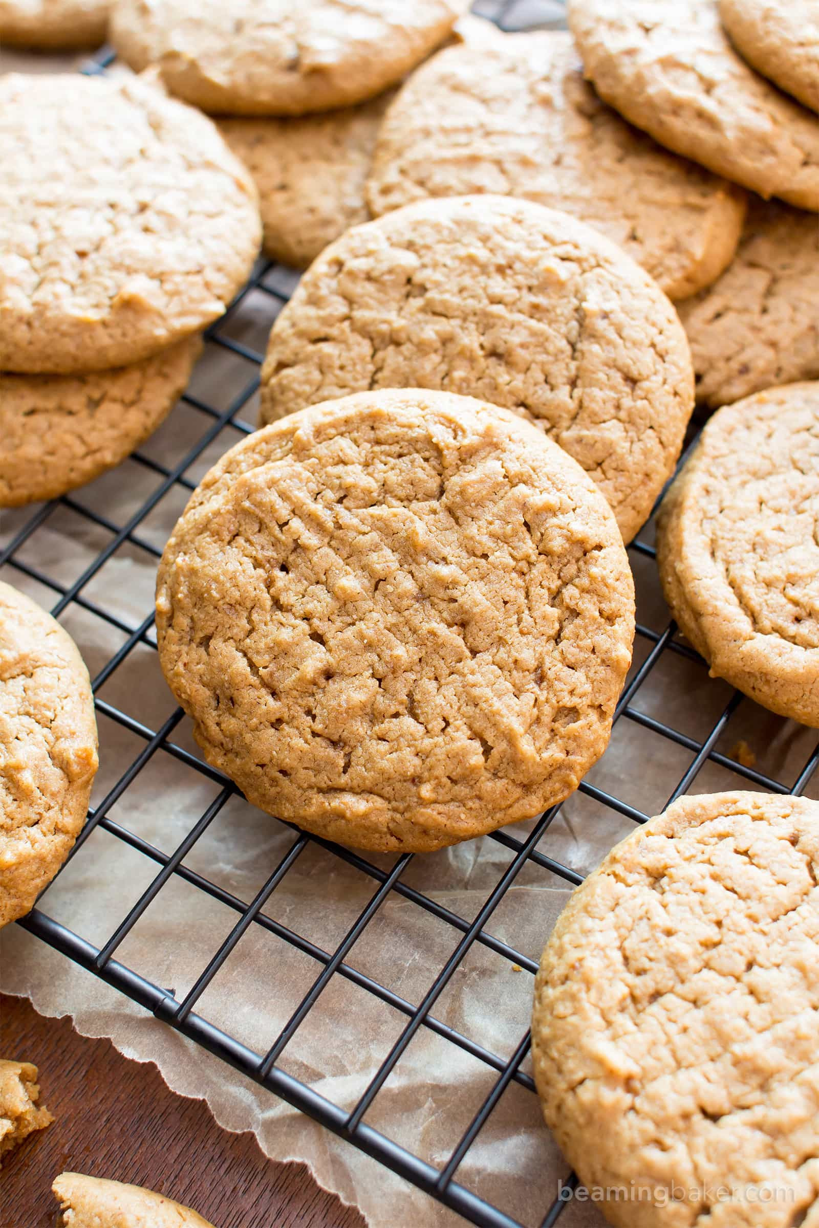 Are Peanut Butter Cookies Healthy
 Easy Vegan Peanut Butter Cookies Gluten Free Healthy V