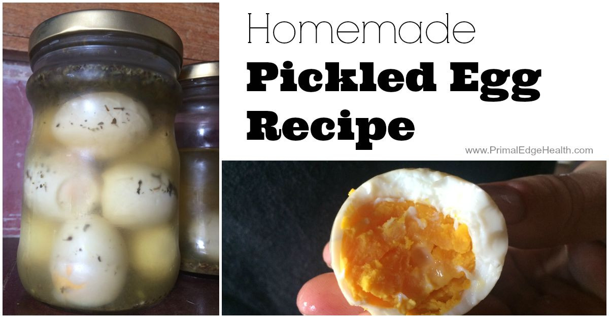 Are Pickled Eggs Healthy
 Homemade Pickled Egg Recipe Primal Edge Health