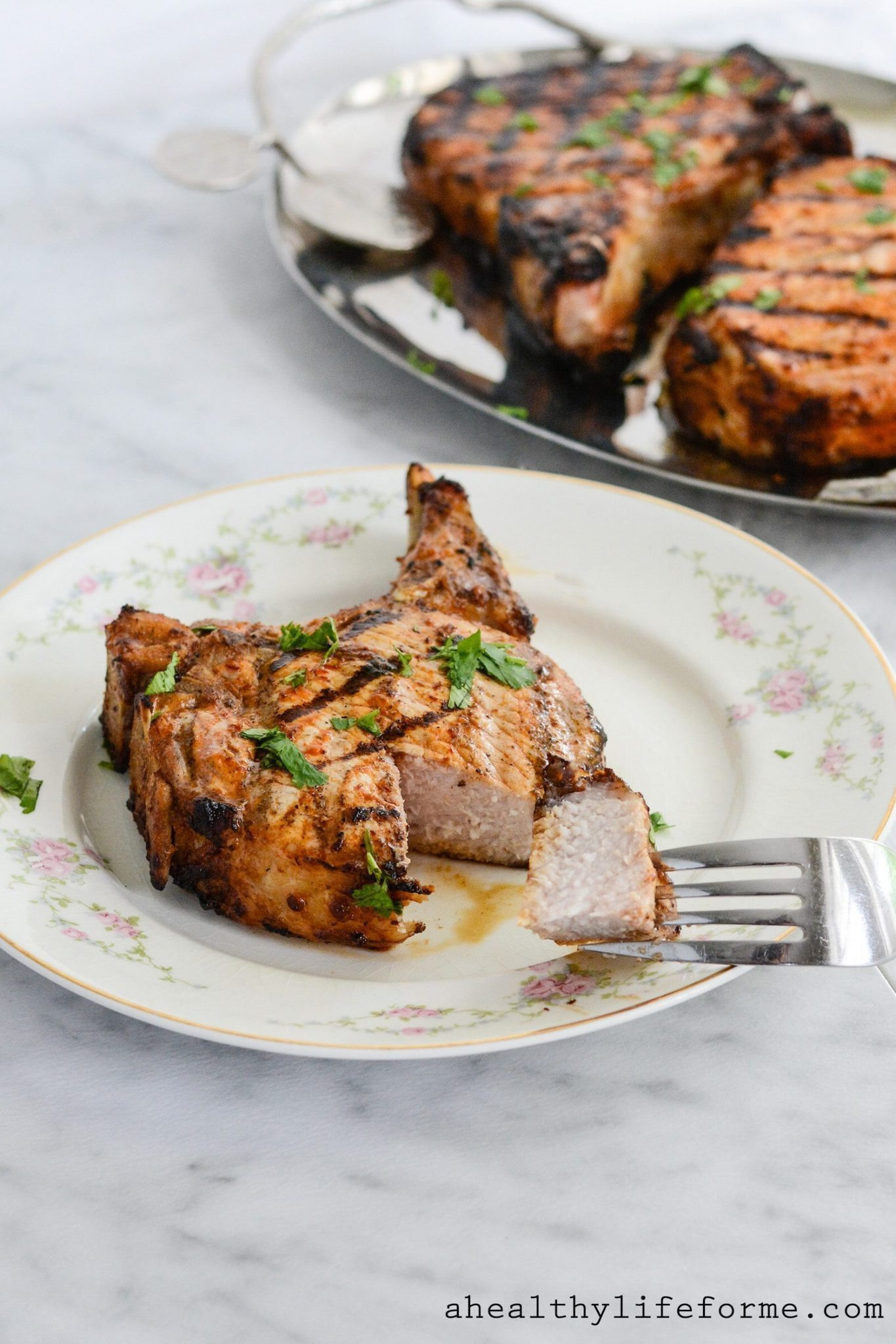 Are Pork Chops Healthy For You
 Chipotle Lime Marinated Grilled Pork Chops A Healthy