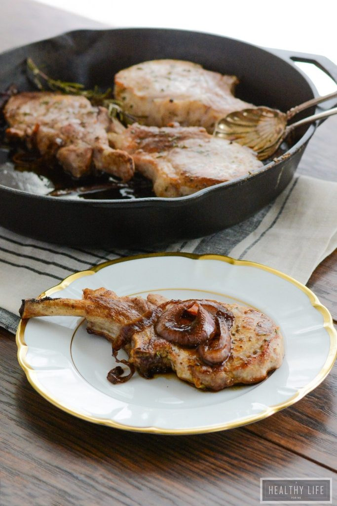 Are Pork Chops Healthy For You
 Balsamic Roasted Pork Chops gluten free paleo A