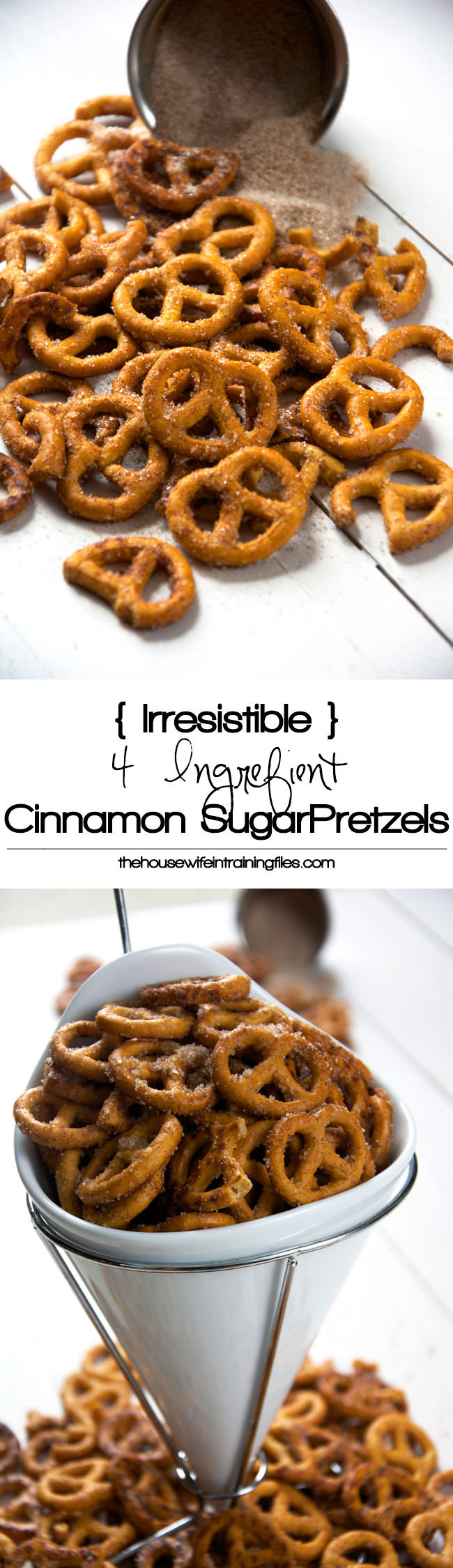 Are Pretzels Healthy
 Irresistible Four Ingre nt Cinnamon Sugar Pretzels